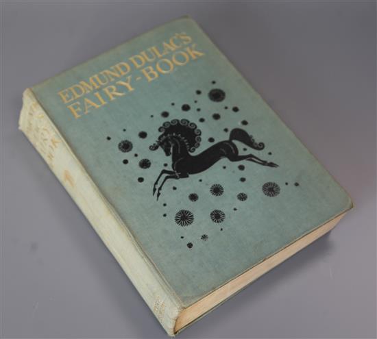 Dulac, Edmund - Fairy Book, quarto, cloth, 14 tipped-in colour plates, area missing at foot of first page of list of illustrations,